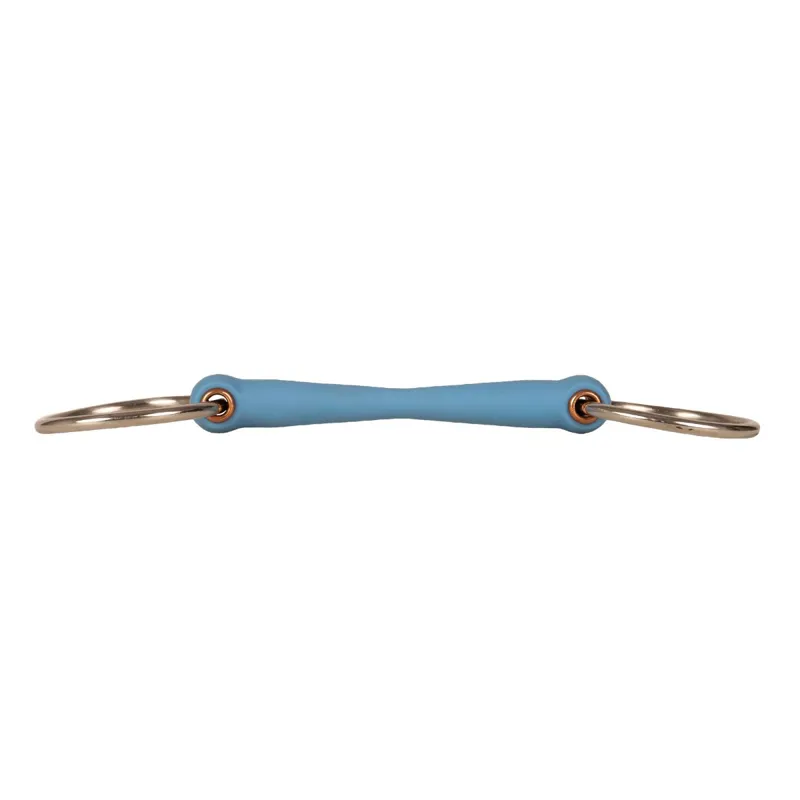 Velari Flex Medium Mullen Mouth Loose Ring Snaffle Bit -1