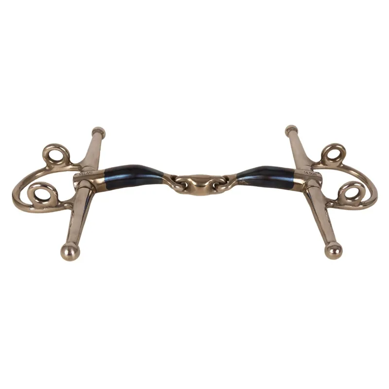 Velari Sweet Iron Double Jointed Full Cheek Gag Bit 