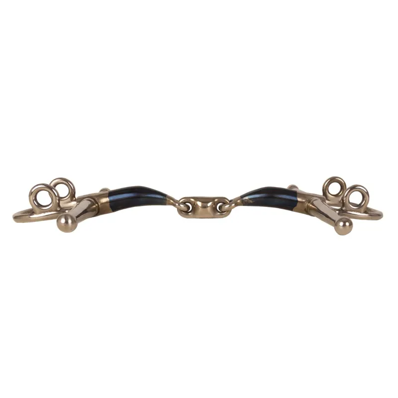 Velari Sweet Iron Double Jointed Full Cheek Gag Bit -1
