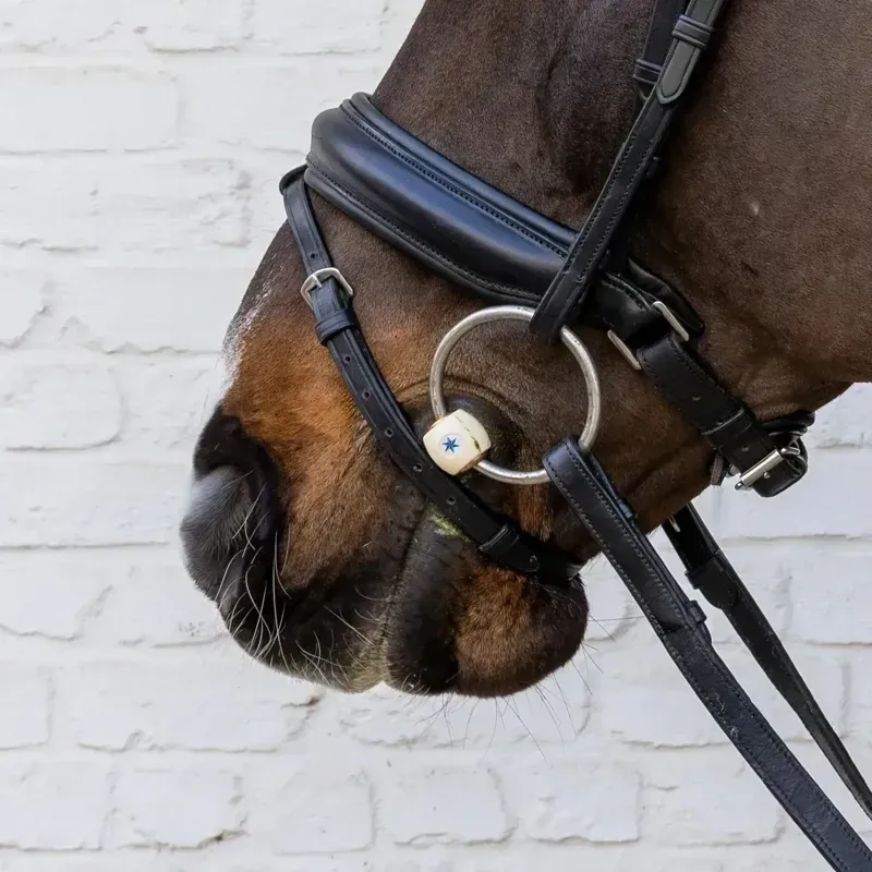 Velari Mullen Mouth Flex Soft Loose Ring Snaffle Bit-2