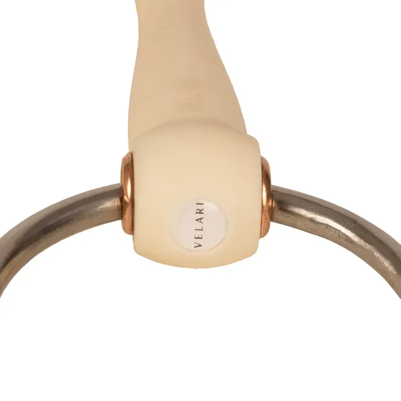 Velari Mullen Mouth Flex Soft Loose Ring Snaffle Bit-5
