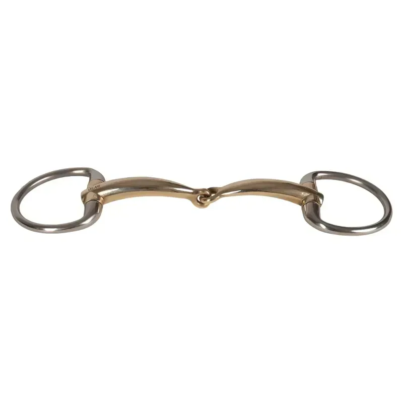 Velari Sweet Copper Single Jointed Eggbutt Snaffle 