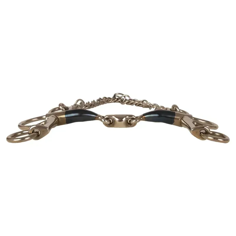 Velari Sweet Iron Double Jointed Short Shank Pelham Bit-1