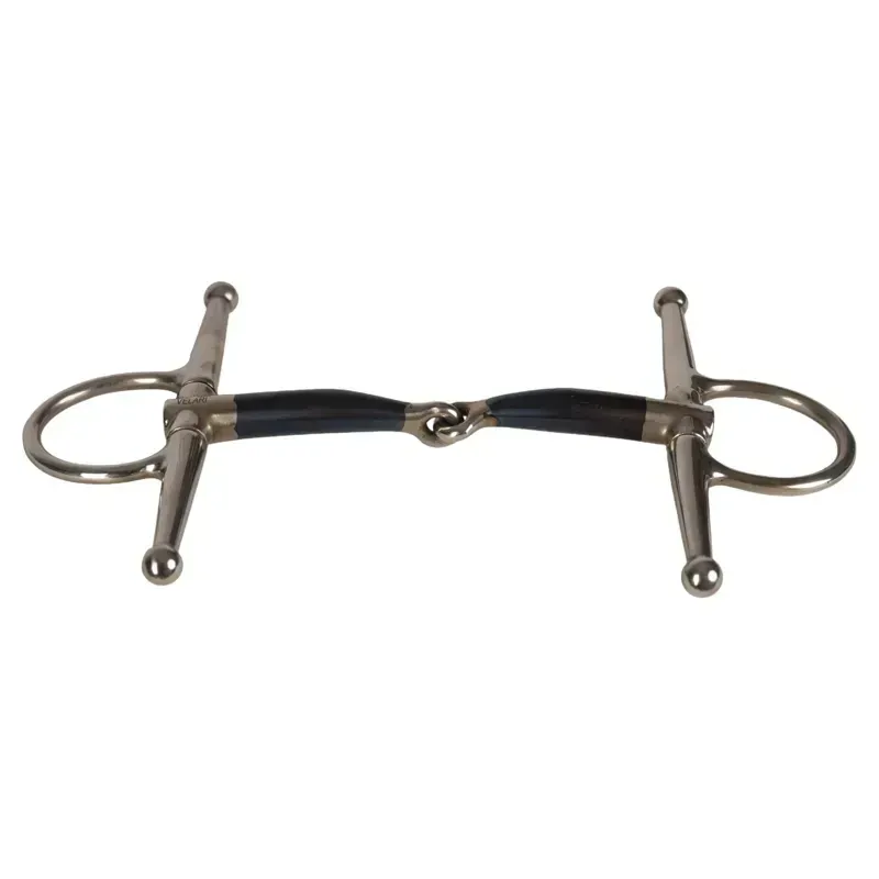 Velari Sweet Iron Single Jointed Full Cheek Snaffle Bit 