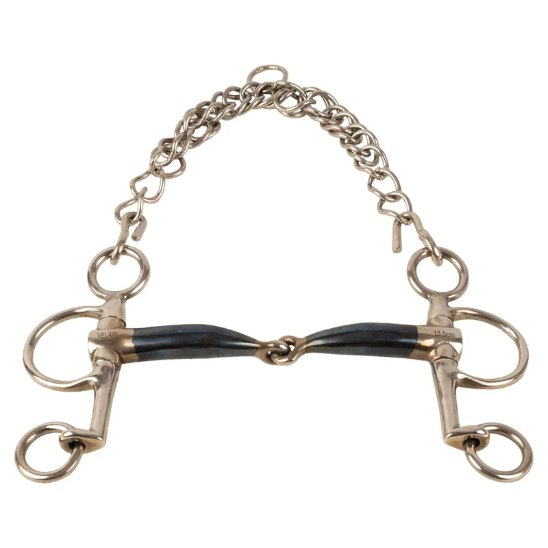 Velari Sweet Iron Single Jointed Short Shank Pelham Bit