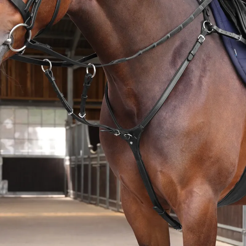 Velociti Lusso Elite Close Contact Breastplate - Black