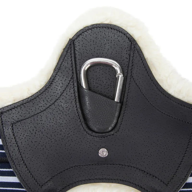 Velociti Lusso Elite Dressage Girth - Black-1