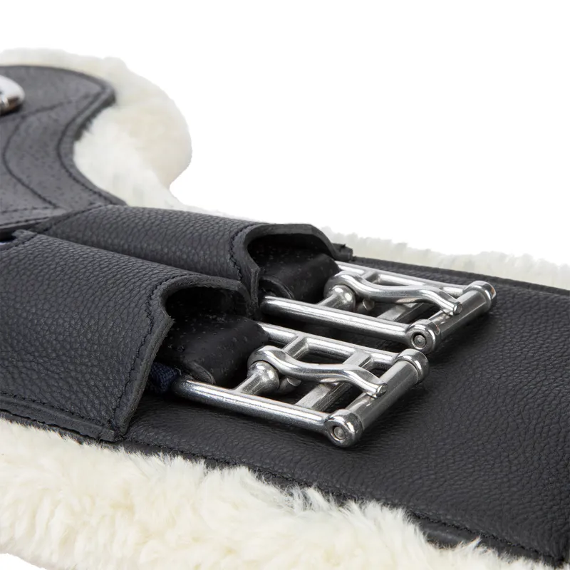Velociti Lusso Elite Dressage Girth - Black-3
