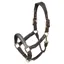 Velociti Lusso Padded Leather Headcollar - Havana