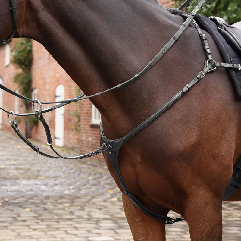 Velociti Lusso Opus Close Contact Breastplate  - Black