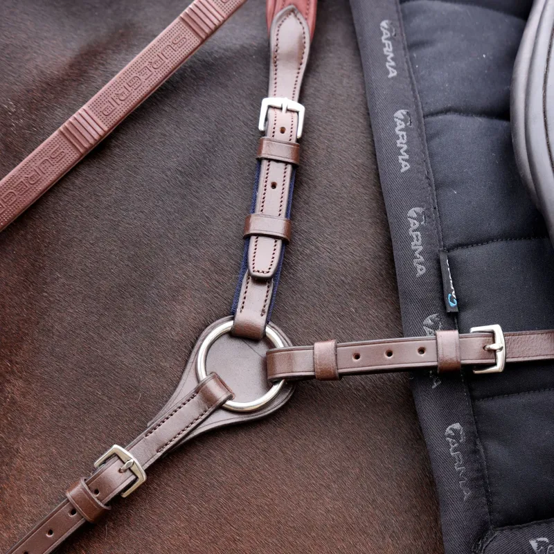 Velociti Lusso Opus Close Contact Breastplate  - Brown-1
