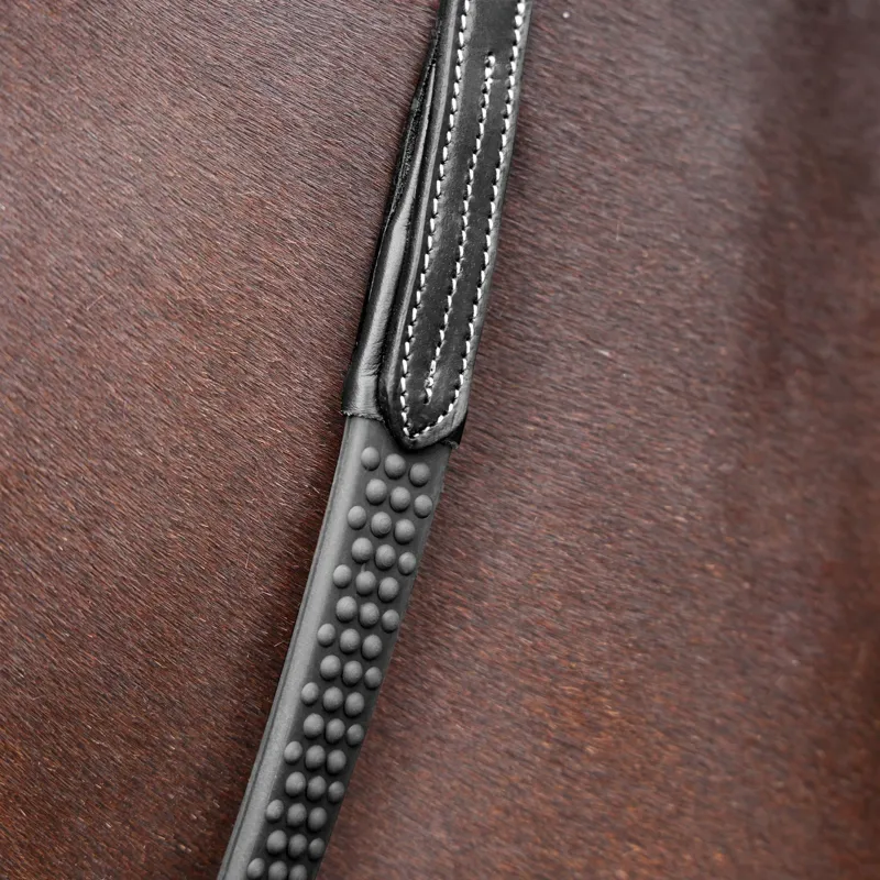 Velociti Lusso Opus Pro SureGrip Rubber Reins - Black-5