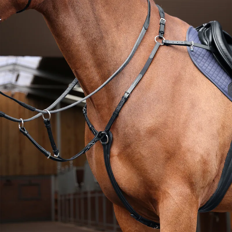 Velociti Rapida Elastic Breastplate - Black-3