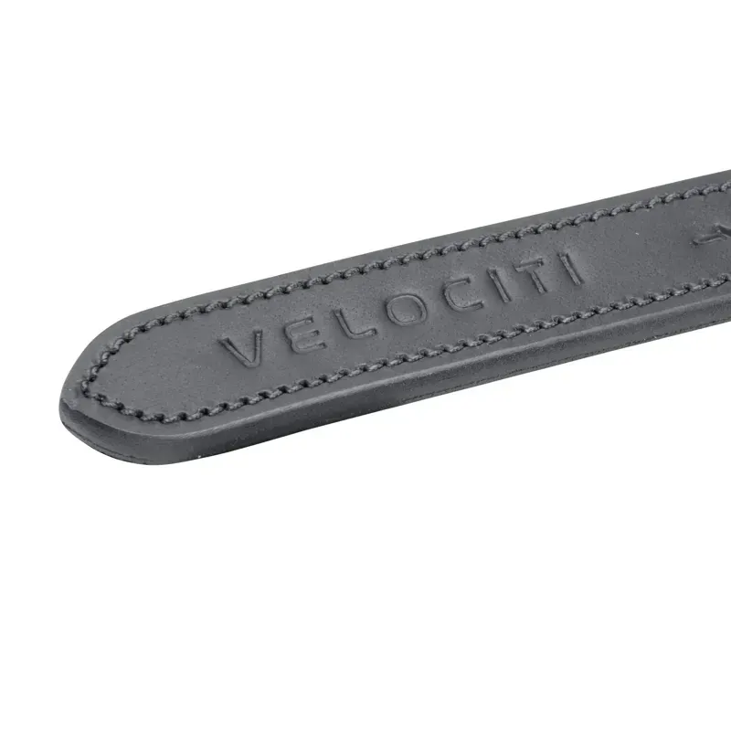 Velociti RAPIDA Wide Stirrup Leathers - Black-6