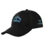 Veredus Logo Unisex Cotton Baseball Cap - Black/Light Blue