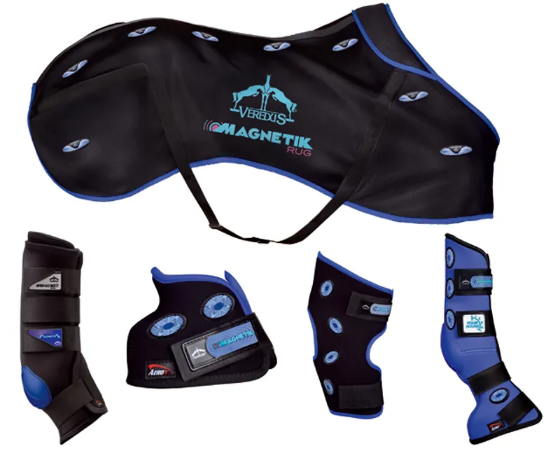 Veredus Magnetik 4 Hour Boot Front Magnetic Therapy - Blue-6