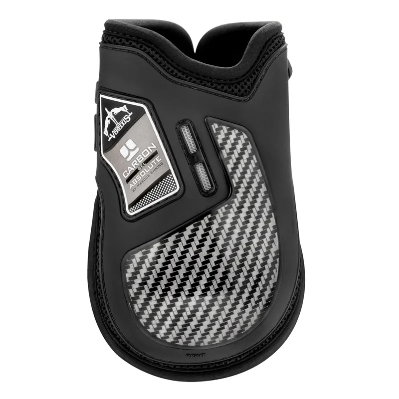 Veredus Carbon Gel Absolute Rear Fetlock Boots - Black