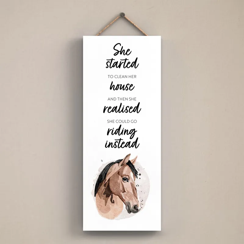 Vivid Squid Rectangle Plaque - She Started