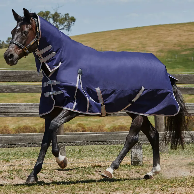 WeatherBeeta ComFiTec Essential 360g Combo Neck Rug - Navy - 4ft3