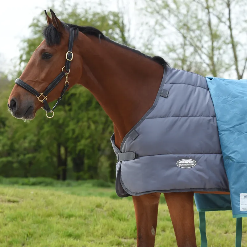 WeatherBeeta Green-Tec Medium 200g Rug Liner - Grey-2