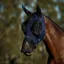WeatherBeeta ComFiTec Luxe Stretch Fly Mask with Ears/Nose - Navy