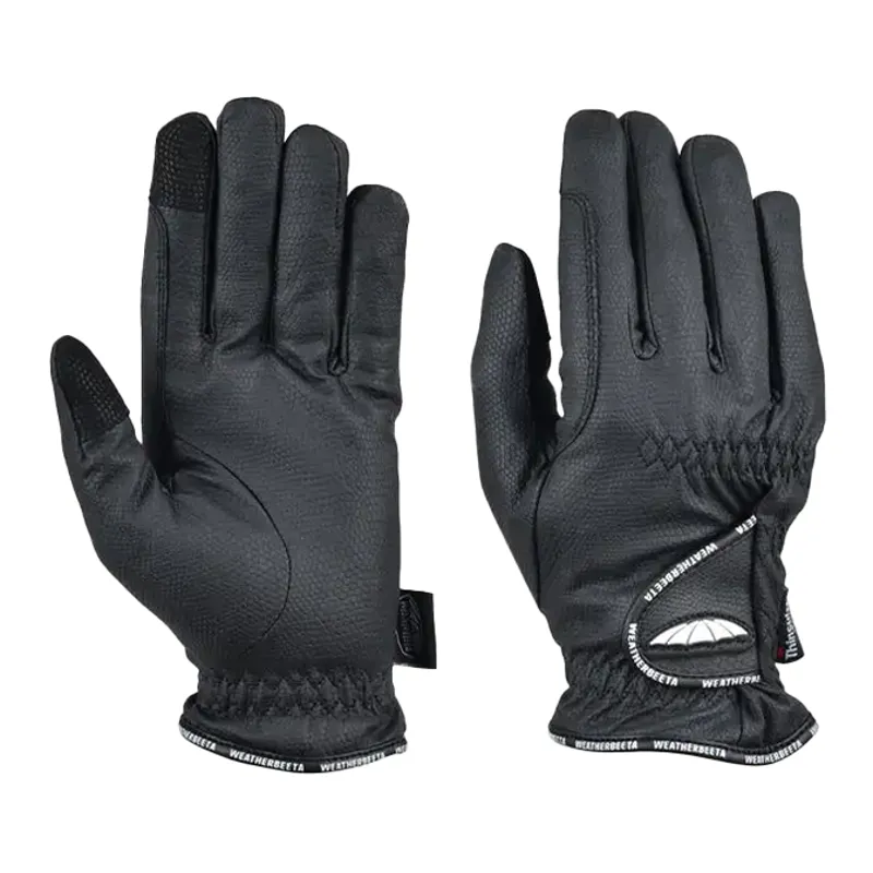 WeatherBeeta Heat-Tec Adults Riding Gloves - Black