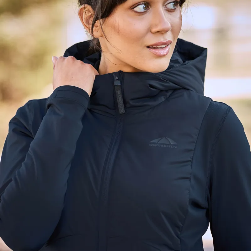 WeatherBeeta Hybrid Womens Padded Jacket - Navy-4