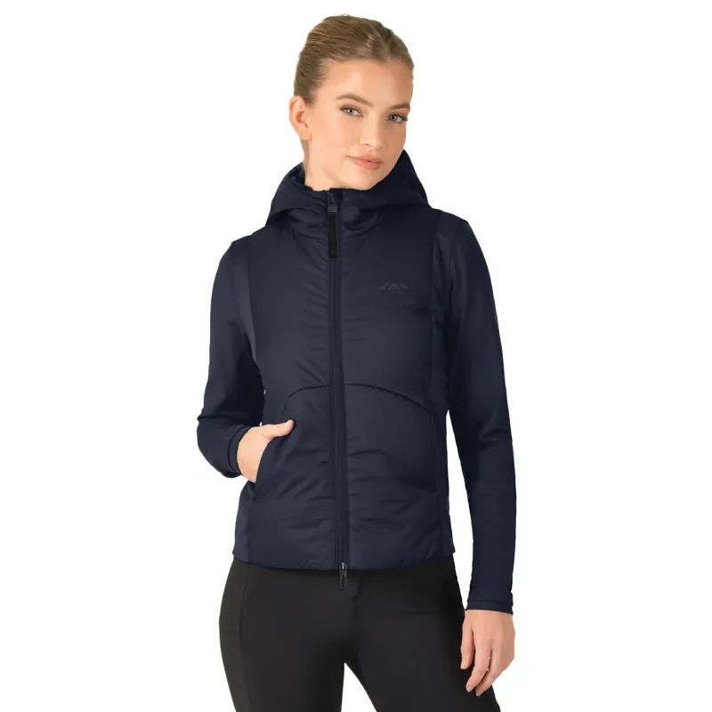 WeatherBeeta Hybrid Womens Padded Jacket - Navy-2