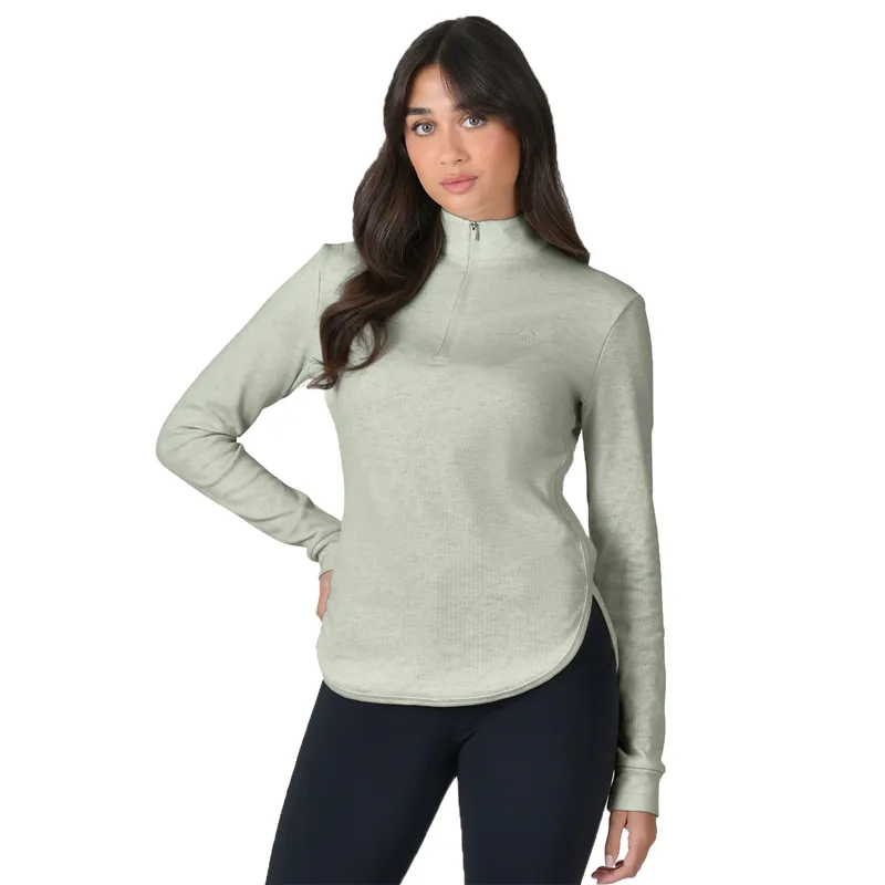 WeatherBeeta London Womens Long Sleeve Top - Olive Marle