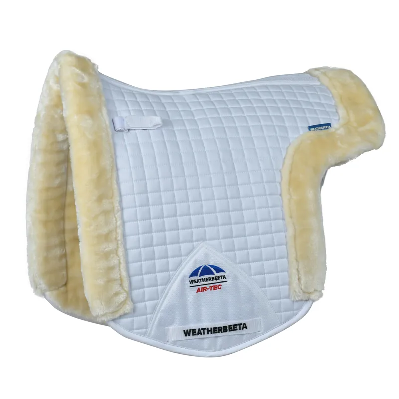 WeatherBeeta Prime Air-Tec Comfy Fleece All Purpose Numnah - White