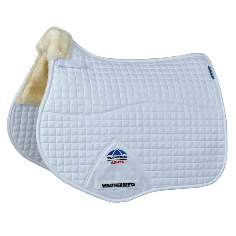 WeatherBeeta Prime Air-Tec Comfy Fleece All Purpose Saddlecloth - White