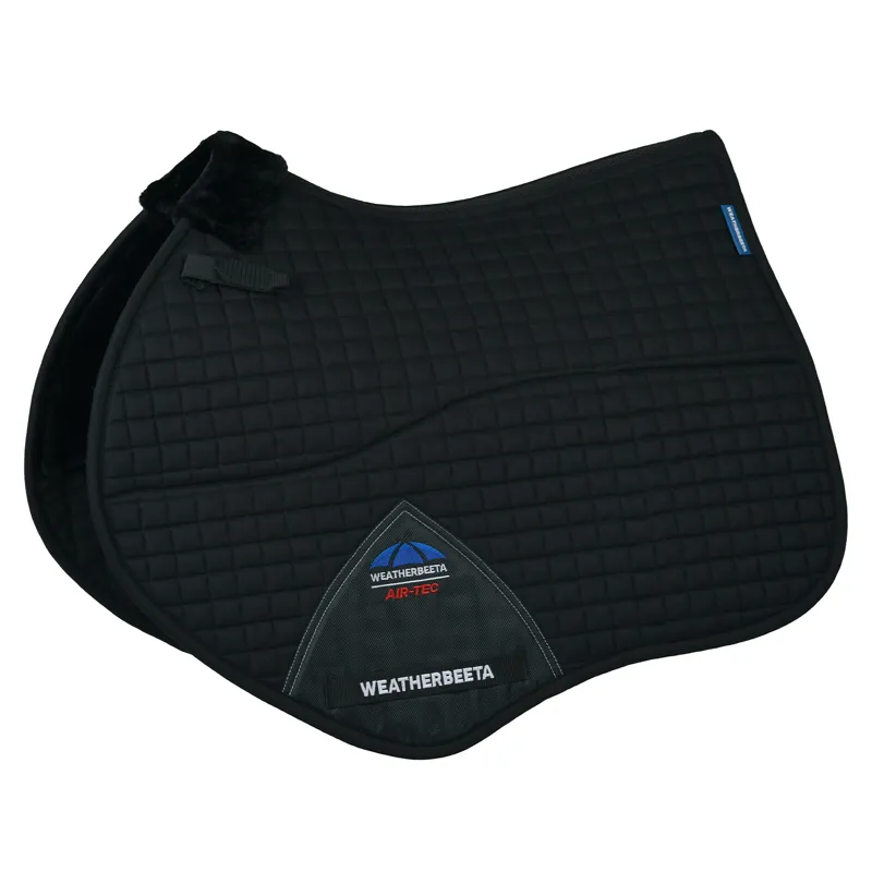 WeatherBeeta Prime Air-Tec Comfy Fleece Jump Saddlecloth - Black