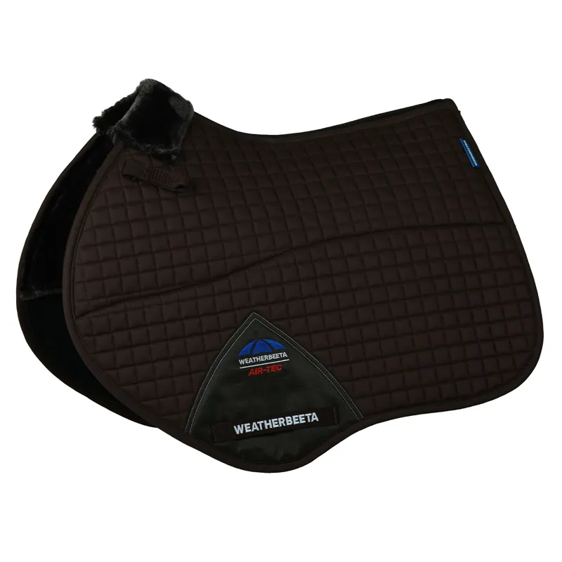 WeatherBeeta Prime Air-Tec Comfy Fleece Jump Saddlecloth - Brown
