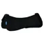 WeatherBeeta Memory Foam Comfort Fleece Edged Half Pad - Black