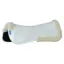 WeatherBeeta Memory Foam Comfort Fleece Edged Half Pad - White