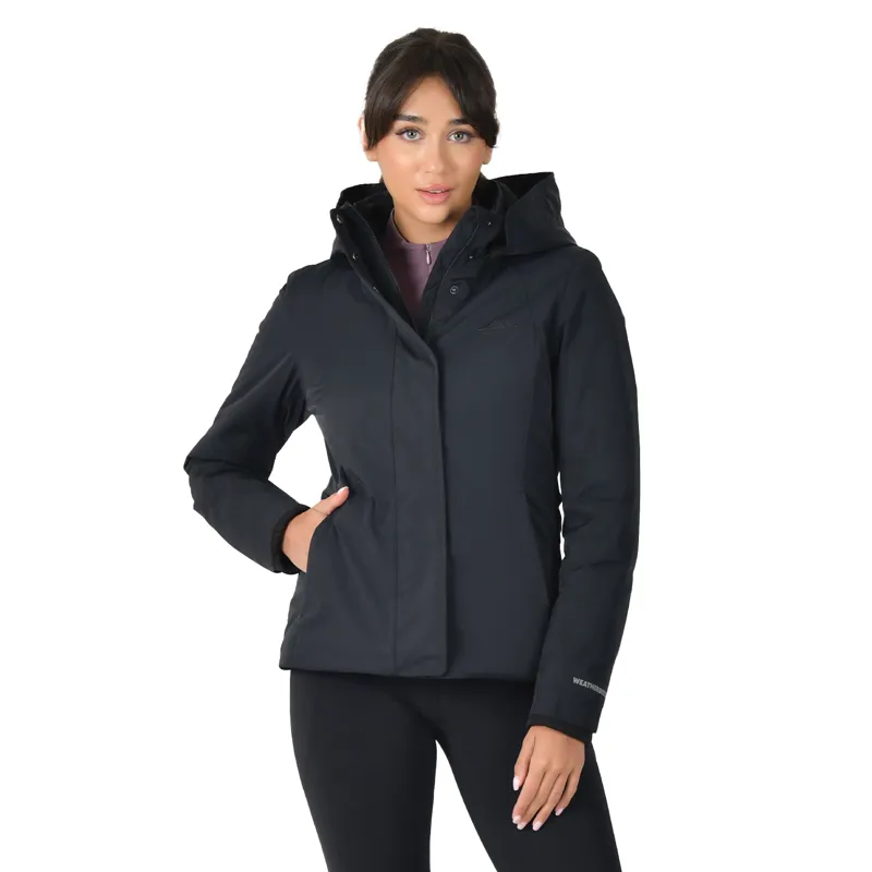 WeatherBeeta Protect High Neck Waterproof Jacket - Black