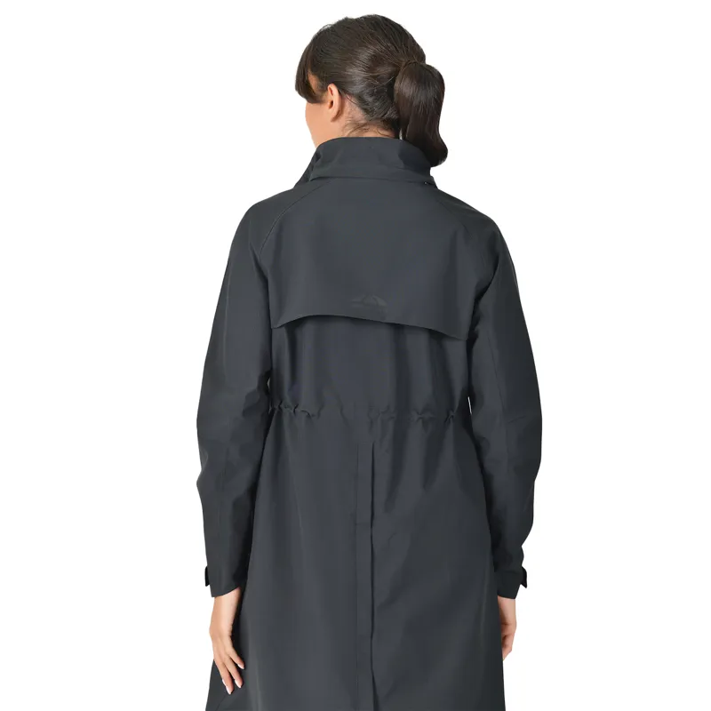WeatherBeeta Windbreaker Womens Longline Waterproof Jacket - Black-4