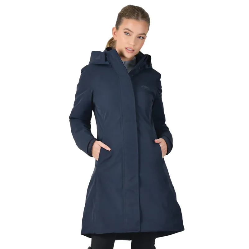 WeatherBeeta All Purpose Womens Waterproof Longline Jacket - Navy