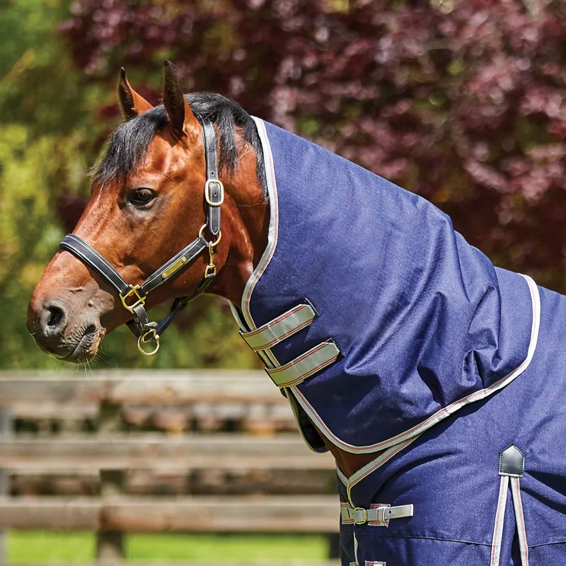 WeatherBeeta ComFiTec Essential 0g Turnout Neck - Navy/Silver