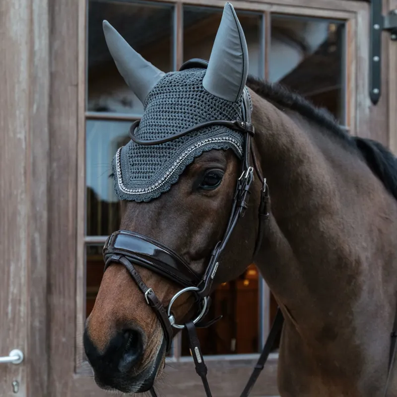 Kentucky Wellington Stone/Pearl Soundless Fly Veil - Grey-2