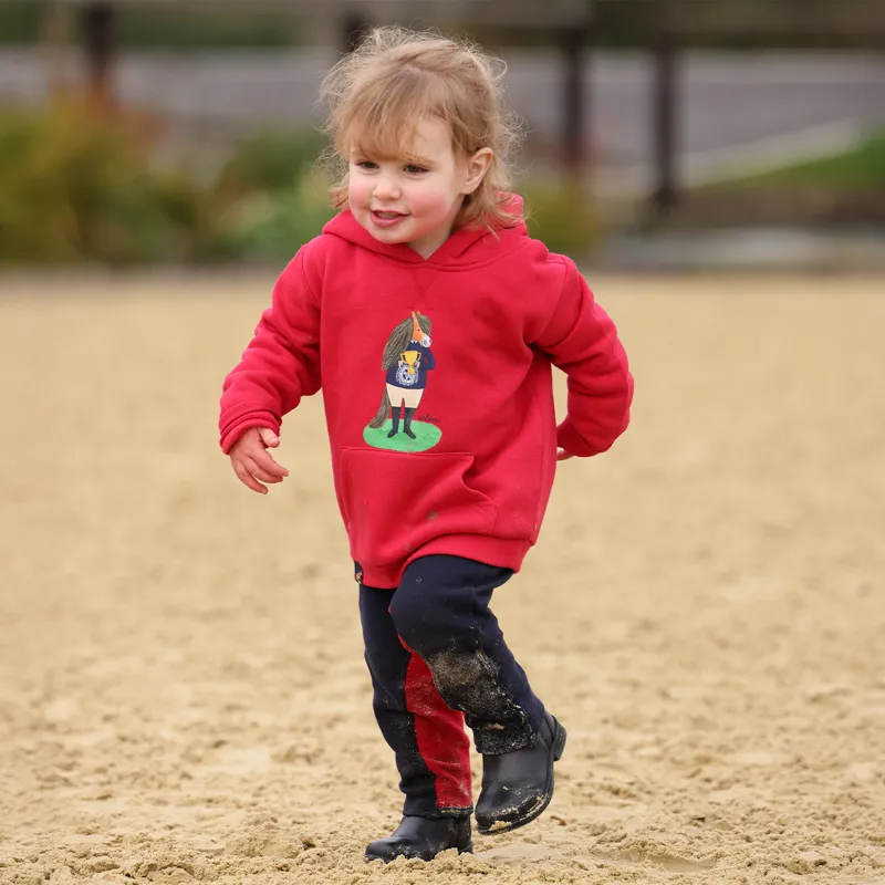 Winnie and Me Junior Hoodie - Red-4