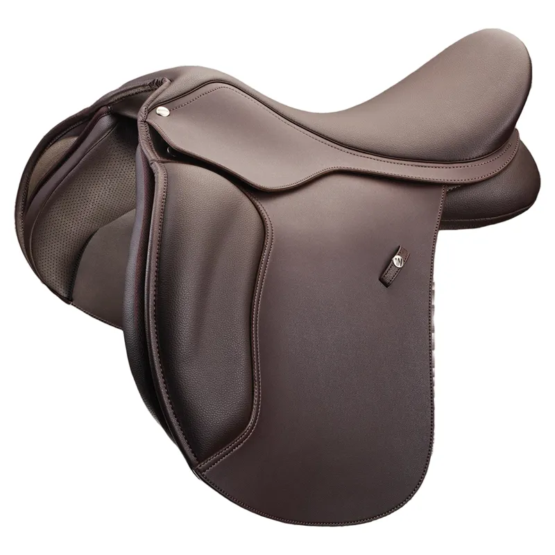 Wintec 500 Wide All Purpose Saddle - Brown