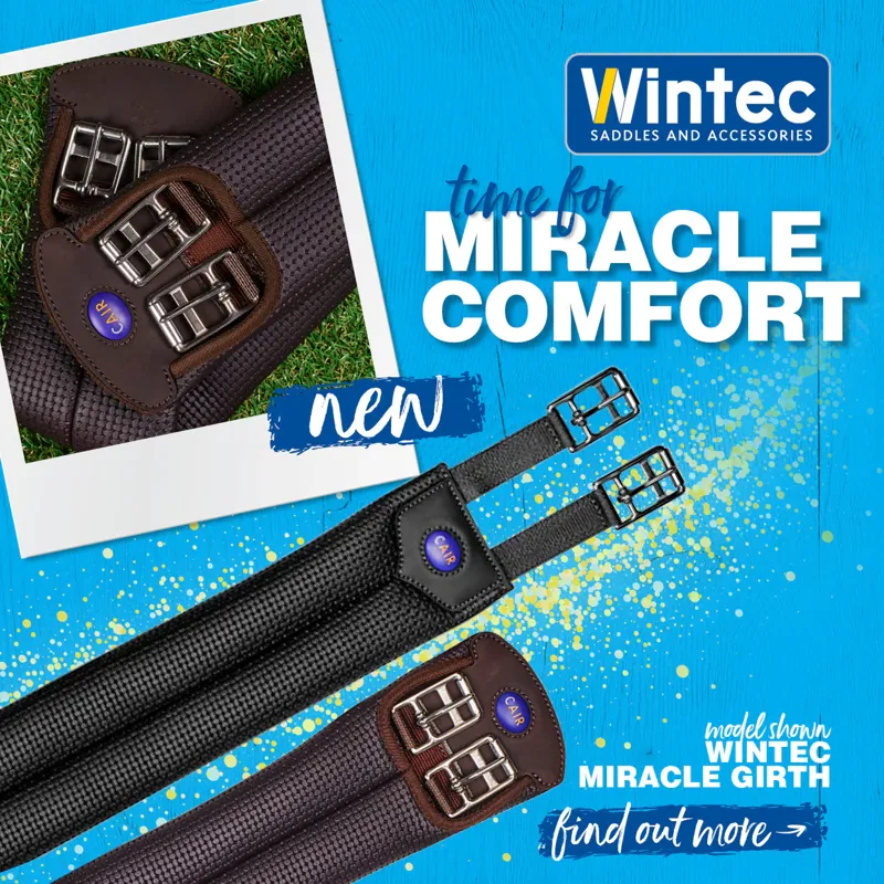 Wintec Miracle Long Girth - Brown-1