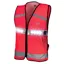 Woof Wear Junior LED HiViz Riding Vest - Pink