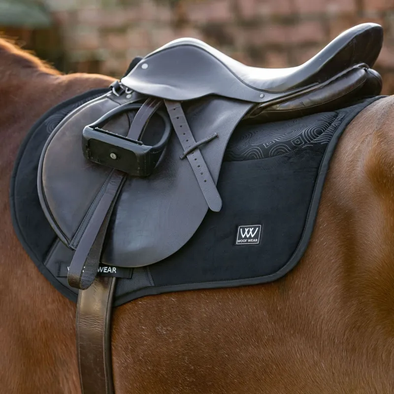 Woof Wear Elite Comfort Plus Close Contact Saddlecloth - Black-2