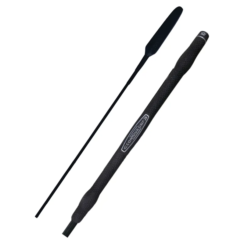 Woof Wear Contour Grip Piaffe Whip - Black