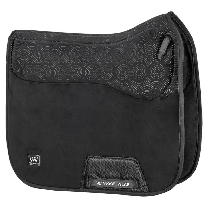 Woof Wear Elite Comfort and Dressage Saddlecloth - Black