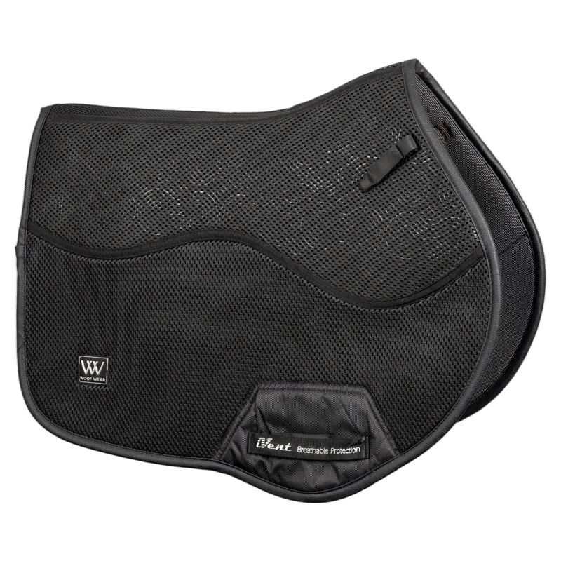 Woof Wear iVent Close Contact Saddlecloth - Black