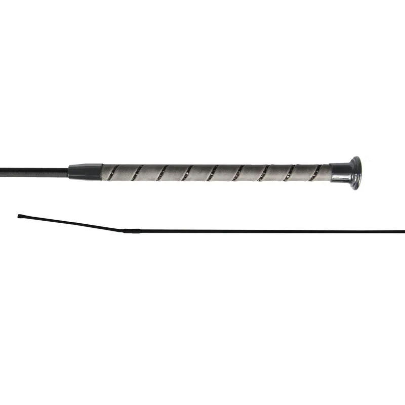 Woof Wear Stealth Dressage Whip - Grey/Black