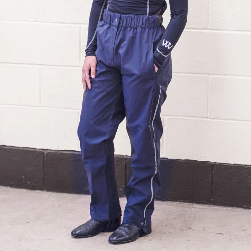Woof Wear All Season Waterproof Riding Trousers - Navy